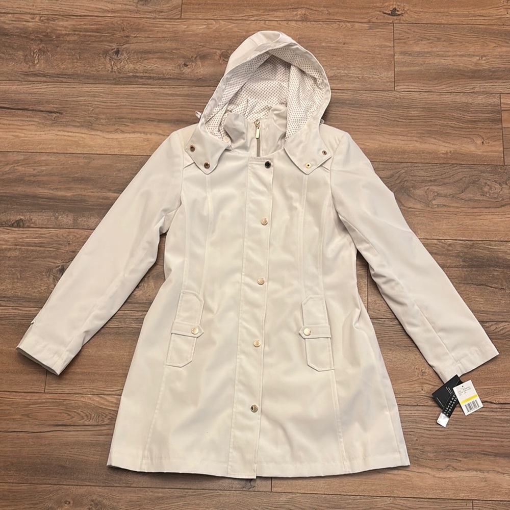 NWT Gallery New York Beige Jacket Size Petite Medium